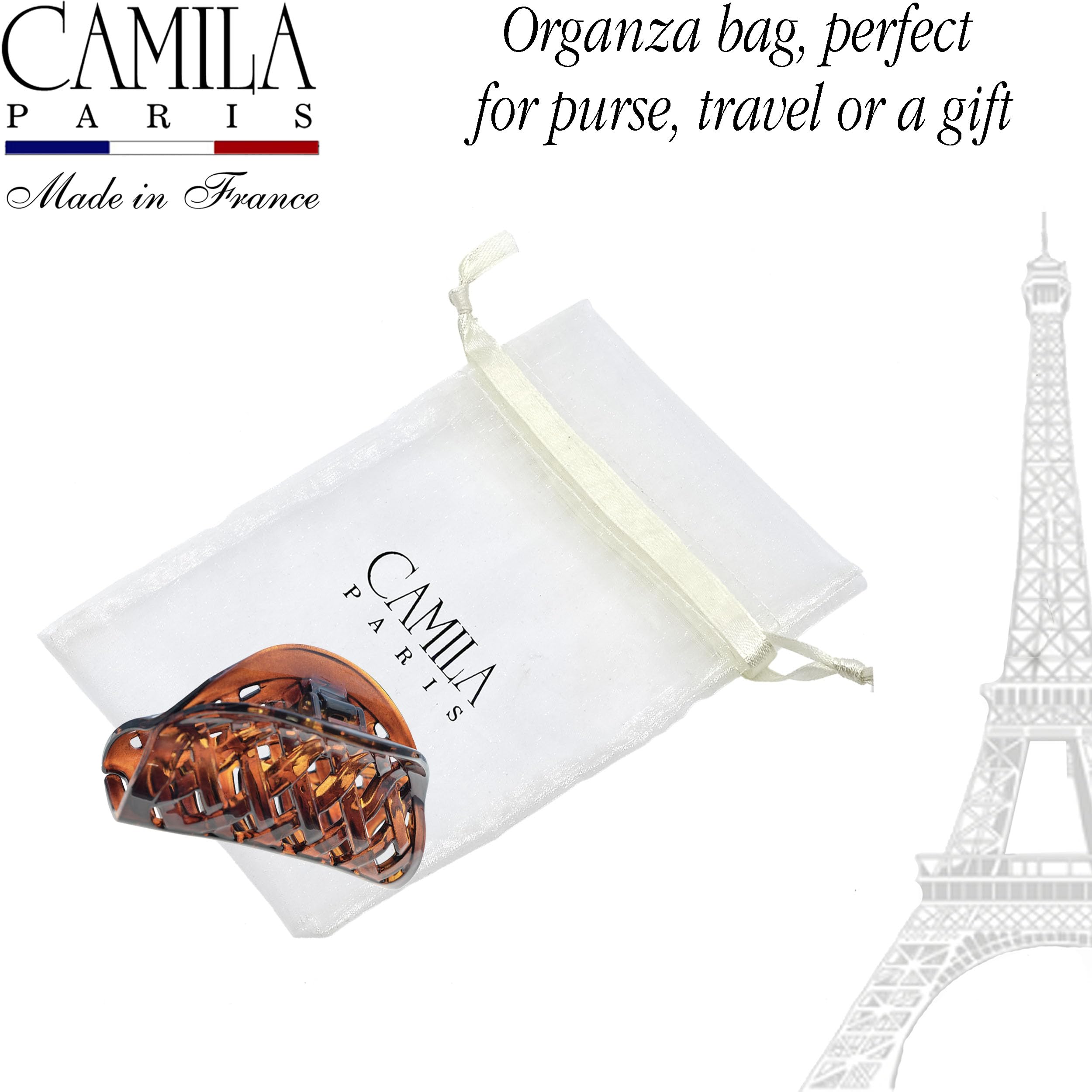Camila Paris used in a half-up style showing effortless everyday elegance