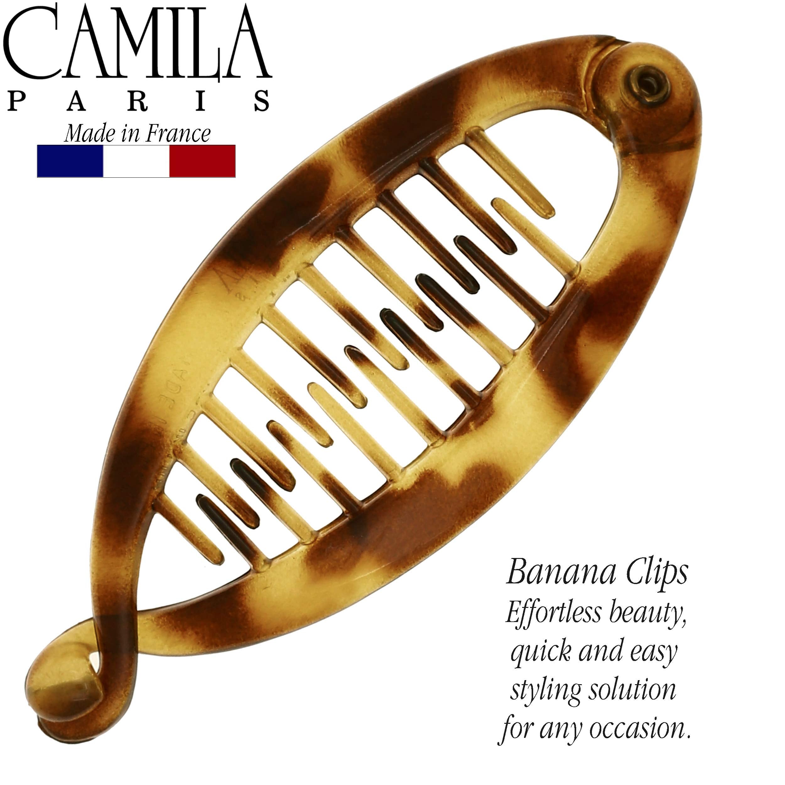 Camila Paris close-up of glossy cellulose acetate finish resisting snags