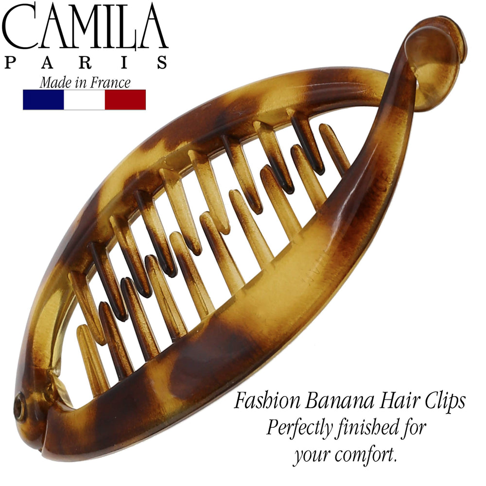 Camila Paris used in a ponytail demonstrating secure hold on fine hair