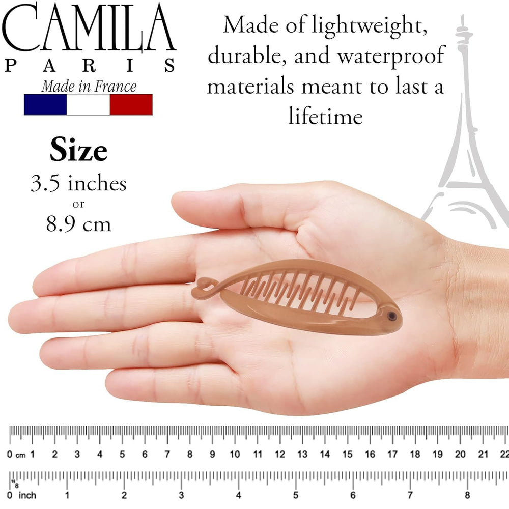 Camila Paris open interlocking combs showing even grip on hair