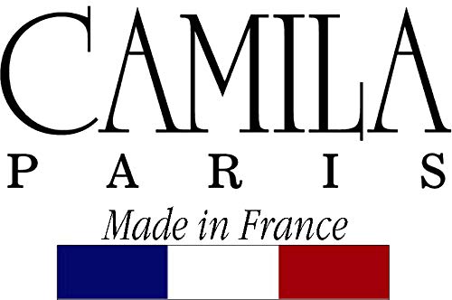Camila Paris open clasp to show flexible, hair-friendly mechanism