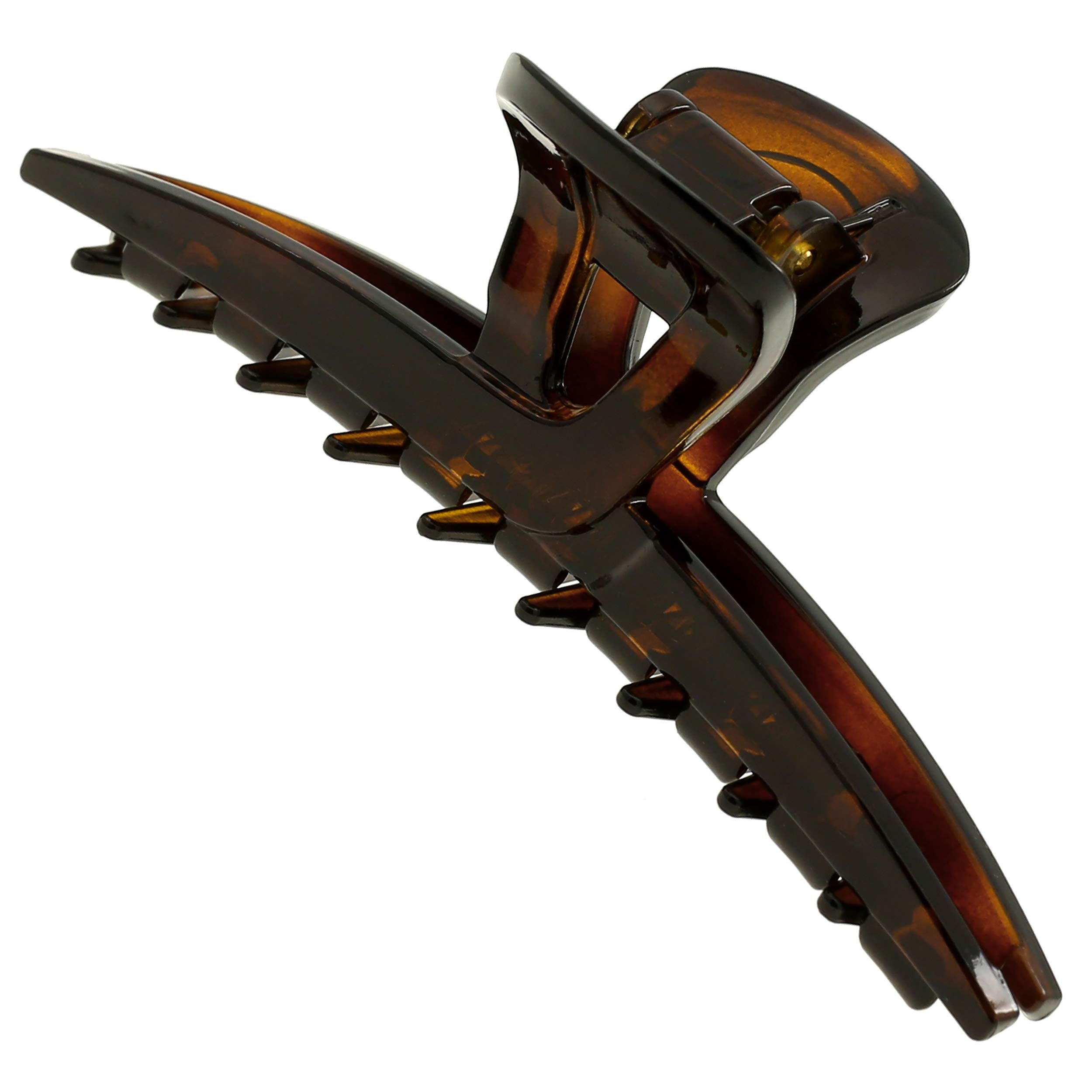 Camila Paris front view of narrow CP2371 clip showing elegant profile and reliable hold