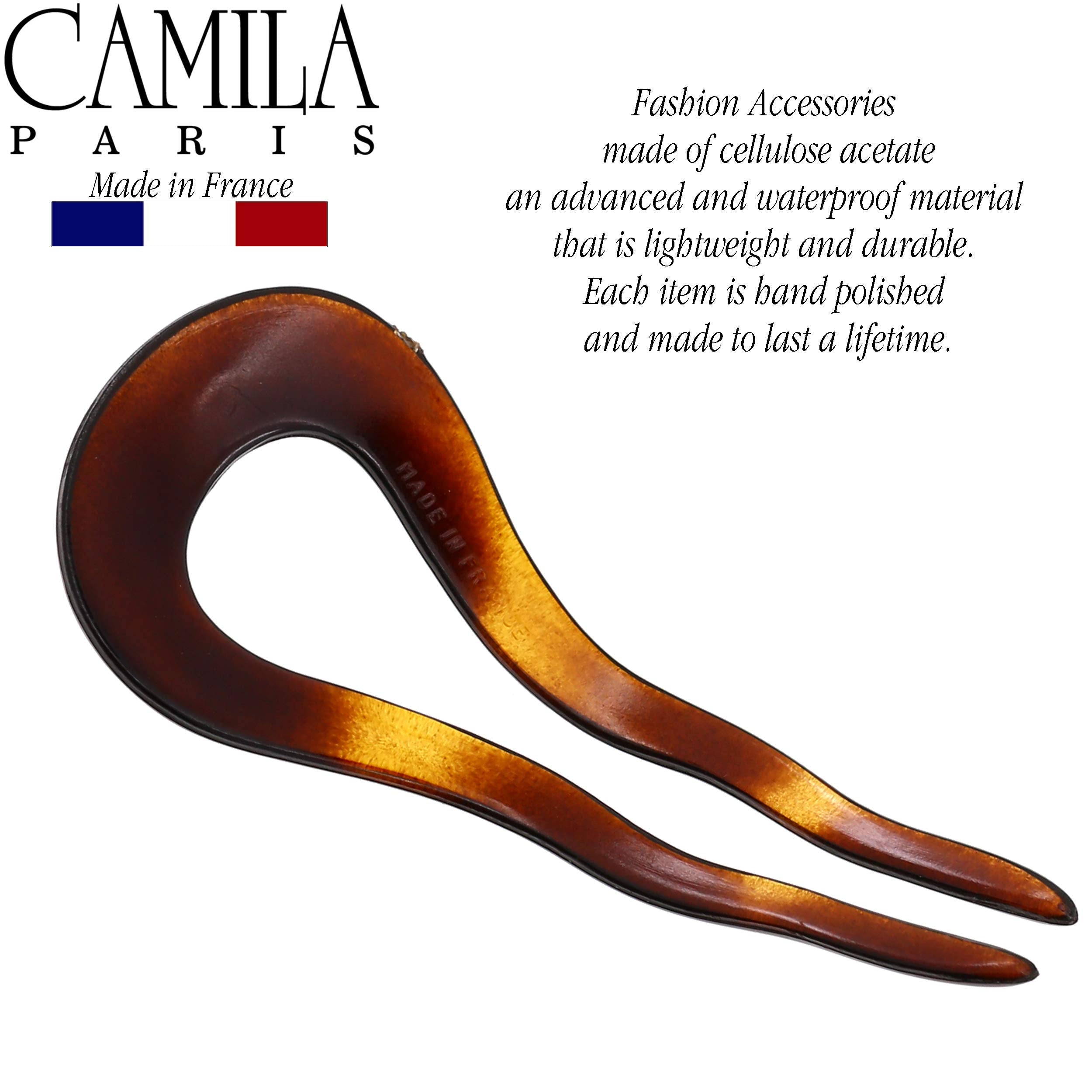 Camila Paris polished texture highlights smooth finish that prevents snagging