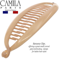 Camila Paris closed double-comb detail demonstrating strong interlock