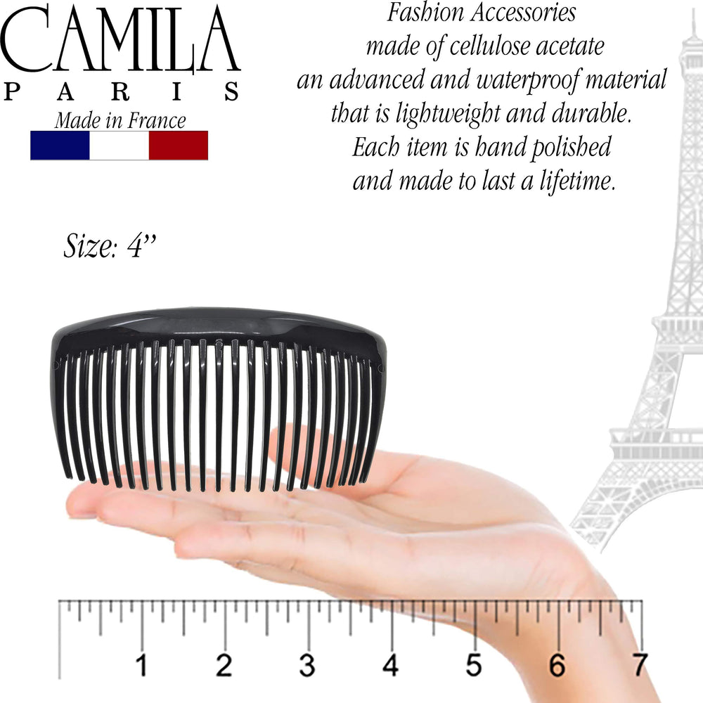 Camila Paris CP2910 curved side profile, ergonomic shape for comfortable wear