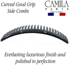 Camila Paris CP2910 holding a bun in use, secure no-slip styling for events
