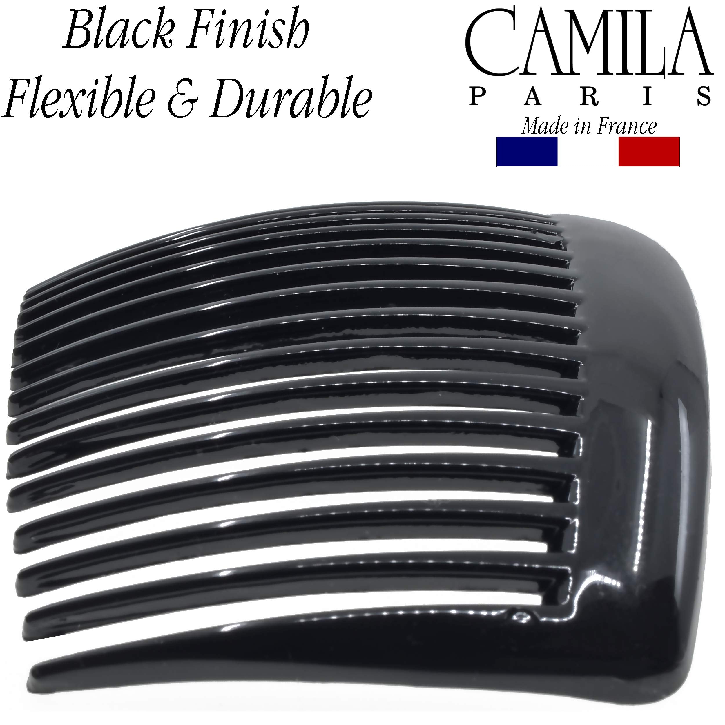 Camila Paris CP2910 held in hand for size comparison, clear 4-inch scale benefit