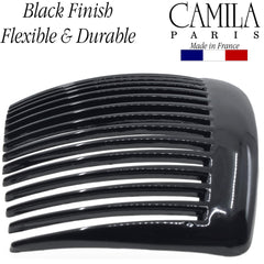 Camila Paris CP2910 held in hand for size comparison, clear 4-inch scale benefit