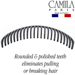 Camila Paris CP2910 two combs crossed, reinforced hold for complex up-dos