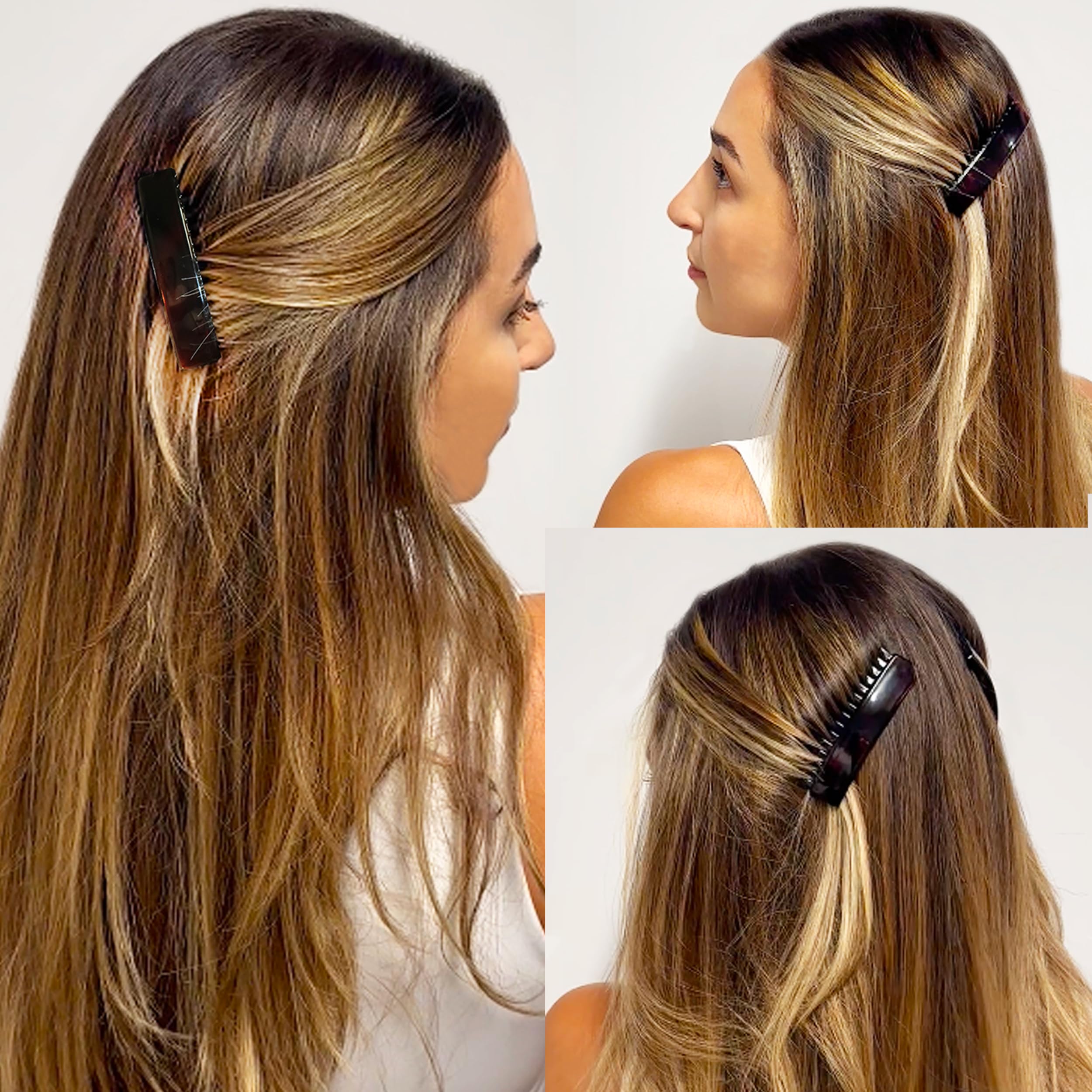 Camila Paris side profile highlighting curved shape for comfortable head fit