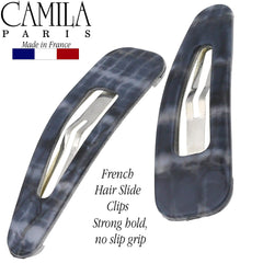 Camila Paris close-up of metal snap mechanism highlighting strong hold