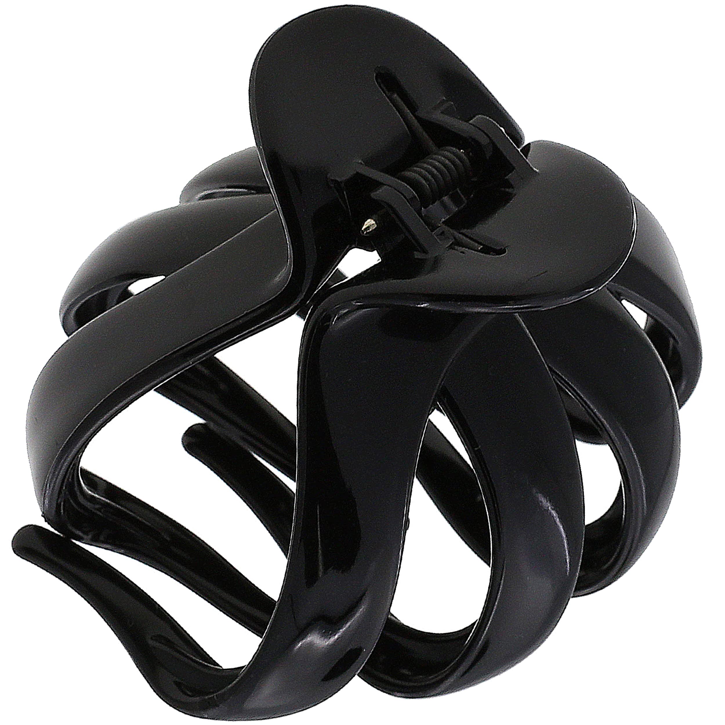 Camila Paris front view showing durable octopus clip and elegant finish for secure hold
