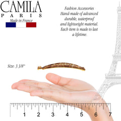 Camila Paris interlocking combs show double-comb grip for stable hold