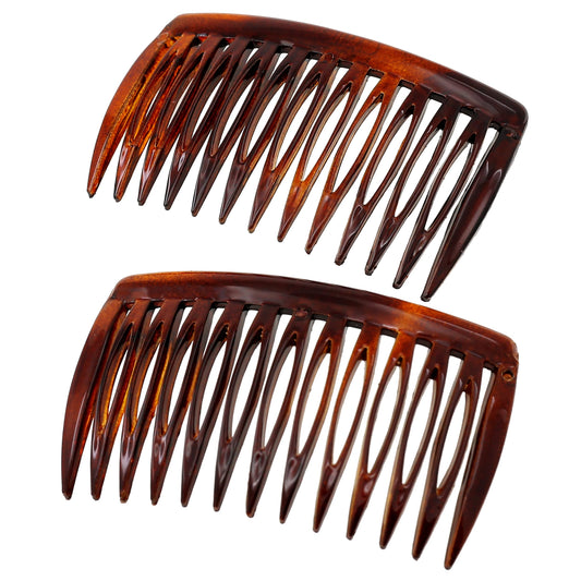 Camila Paris front packaging showing two tortoise shell combs and brand