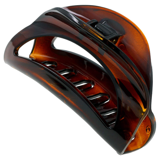 Camila Paris front view of clip showing shape and secure hold