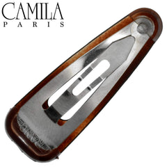 Camila Paris clip in a woman’s side sweep illustrating easy everyday styling