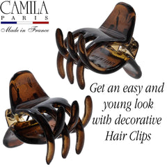 Camila Paris detailed tortoise texture highlighting durable cellulose acetate material