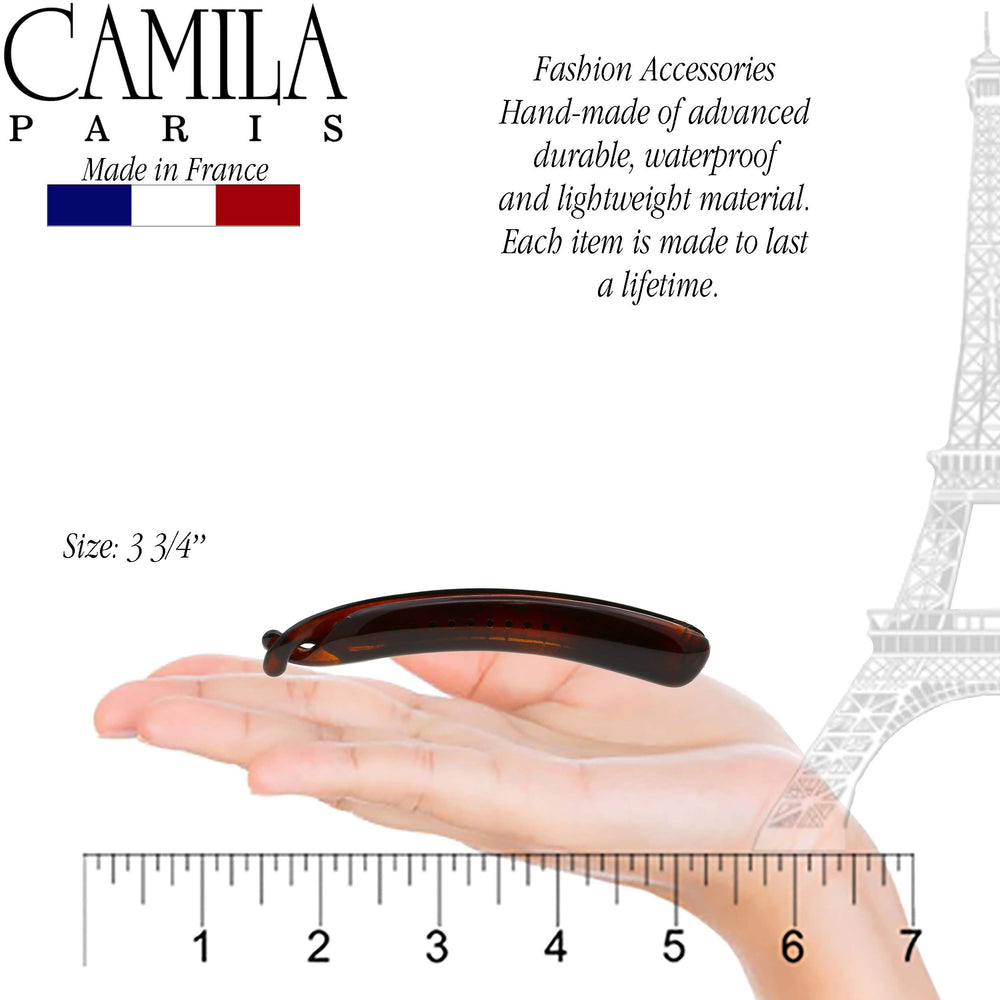 Camila Paris NV133 close-up of interlocking teeth for non-slip hold benefit