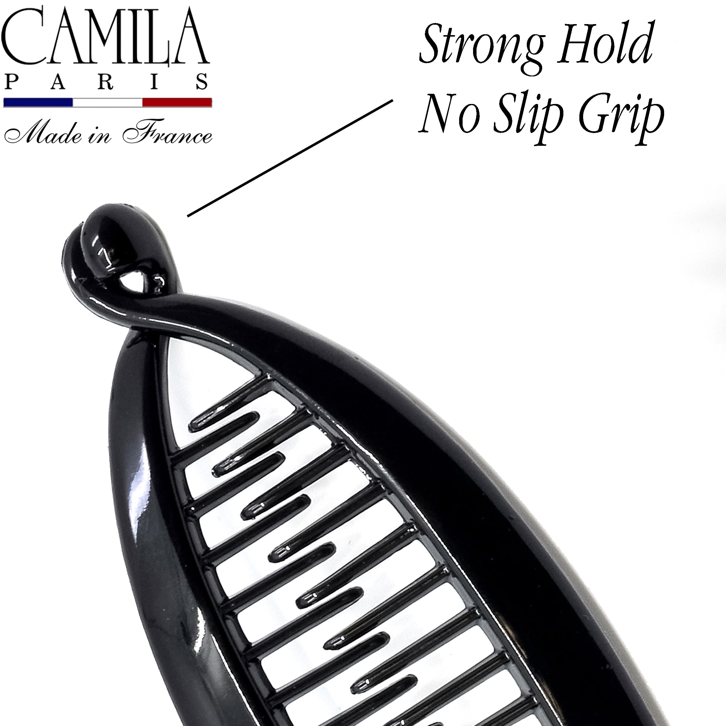 Camila Paris NV135 packaging label made in France emphasizing craftsmanship