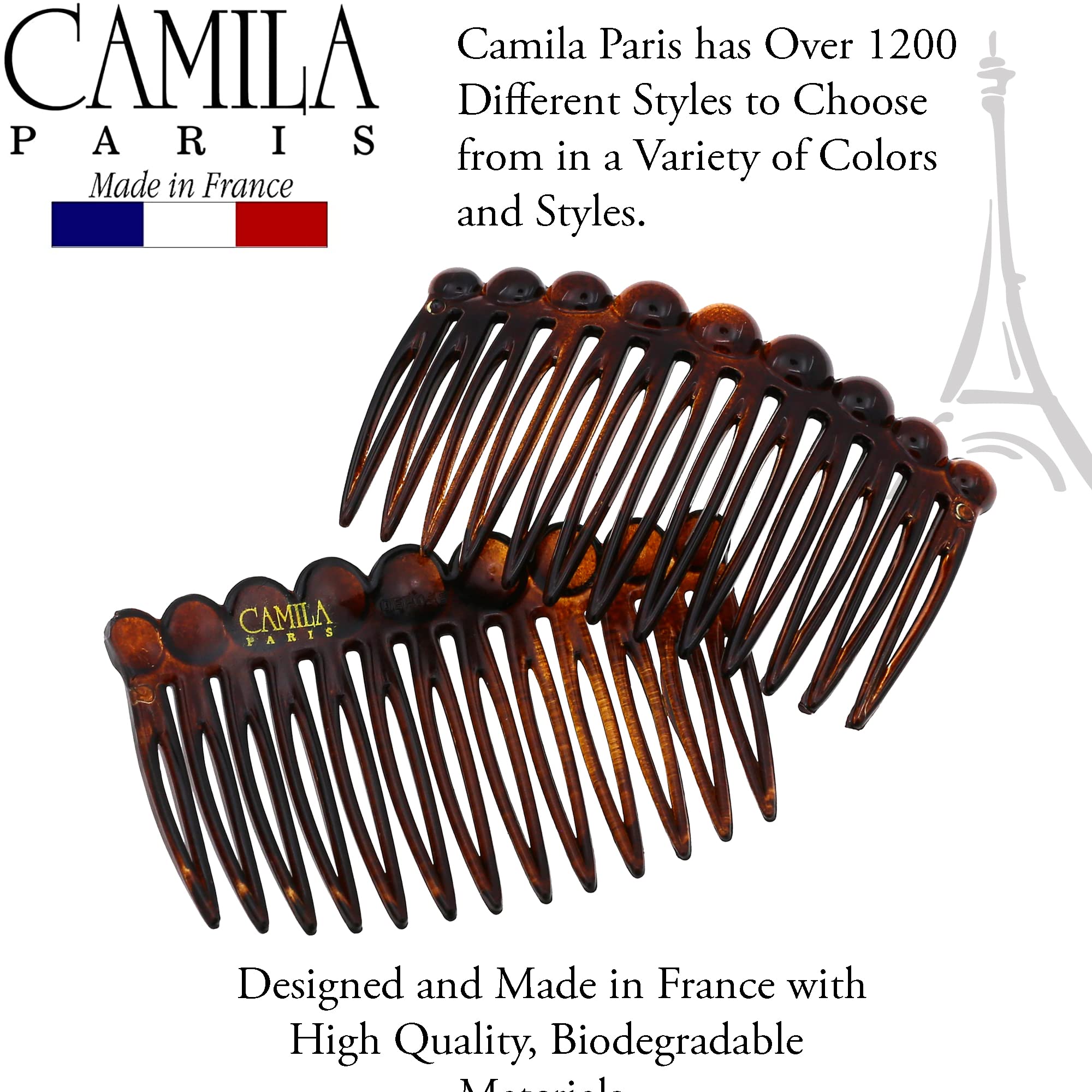 Camila Paris polished surface reflect finish for snag-free wear benefit