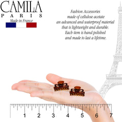 Camila Paris side profile revealing smooth jaws and anti-snag teeth for gentle hold