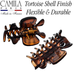 Camila Paris side profile showing teeth that gently secure hair without pulling