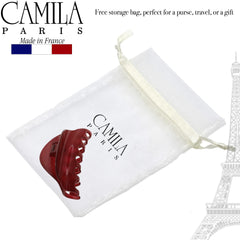 Camila Paris size comparison beside credit card shows 3.75 inch scale