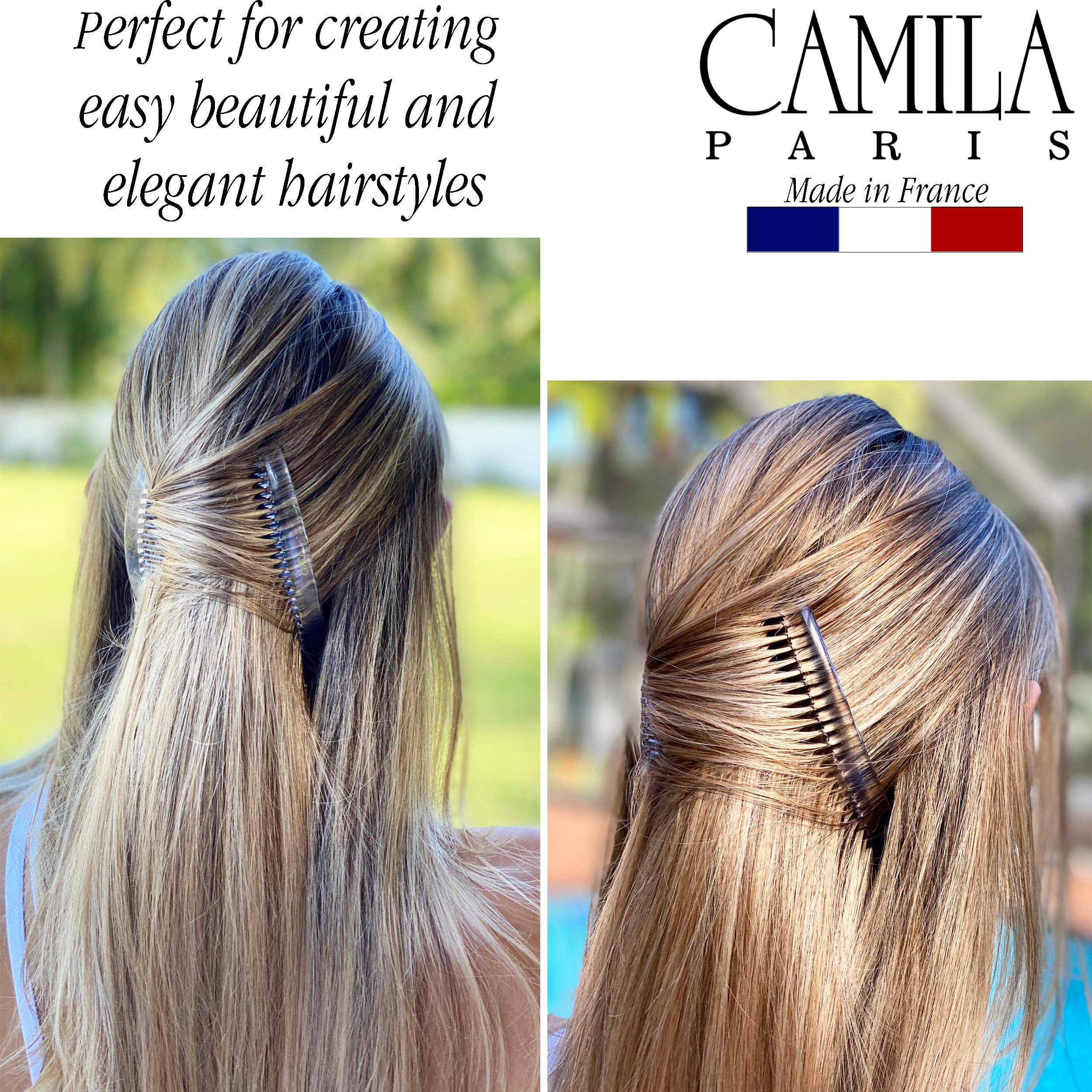 Camila Paris close-up of teeth polished finish prevents snagging