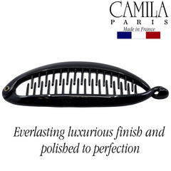 Camila Paris next to ruler showing 4.5 inch size for scale