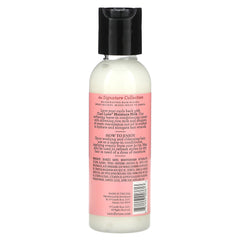 Camille Rose texture close-up of moisture milk on hand, shows silky slip for detangling