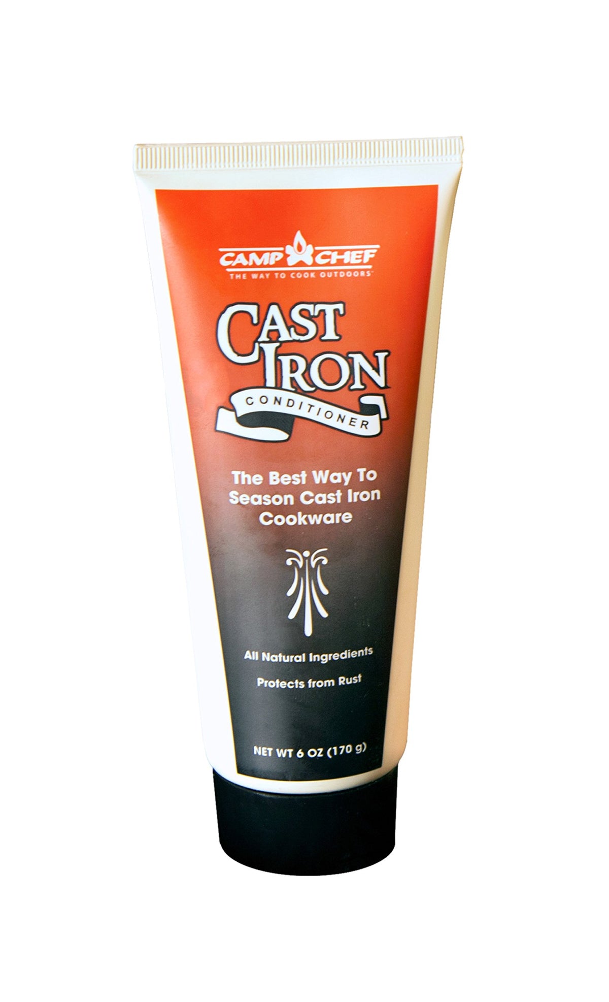 Camp Chef bottle front label showing product identity and clear instructions