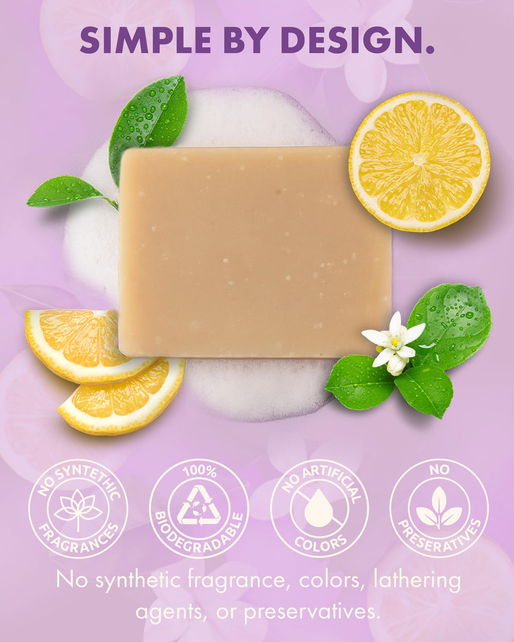 Candida Freedom close-up of soap texture highlighting smooth probiotic-rich surface benefit