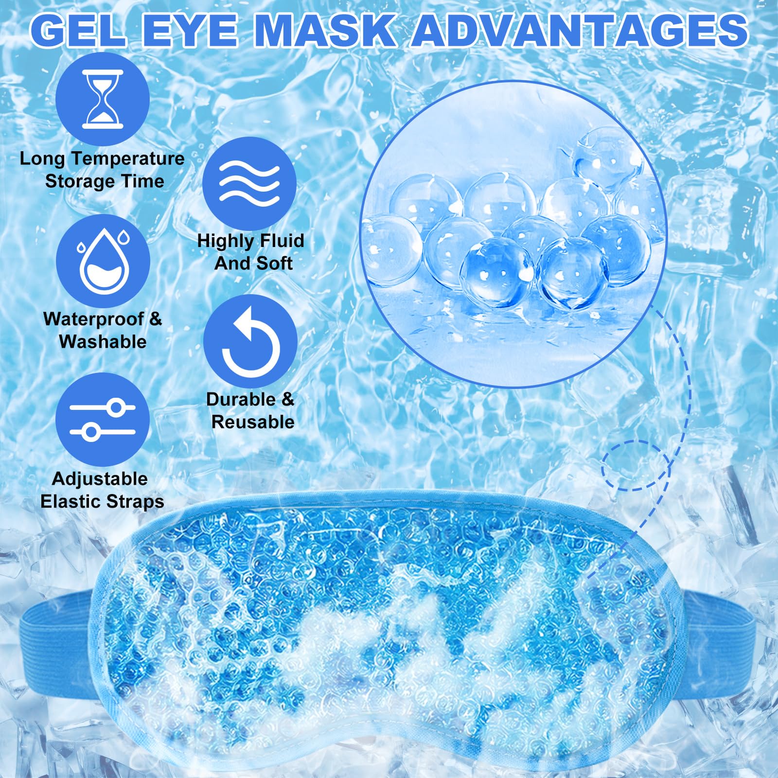 candyfouse heated mask out of microwave showing safe warm compress option