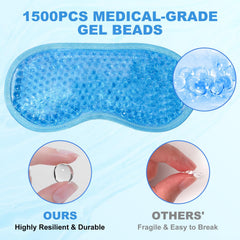 candyfouse eye mask in freezer illustrating fast cooling convenience