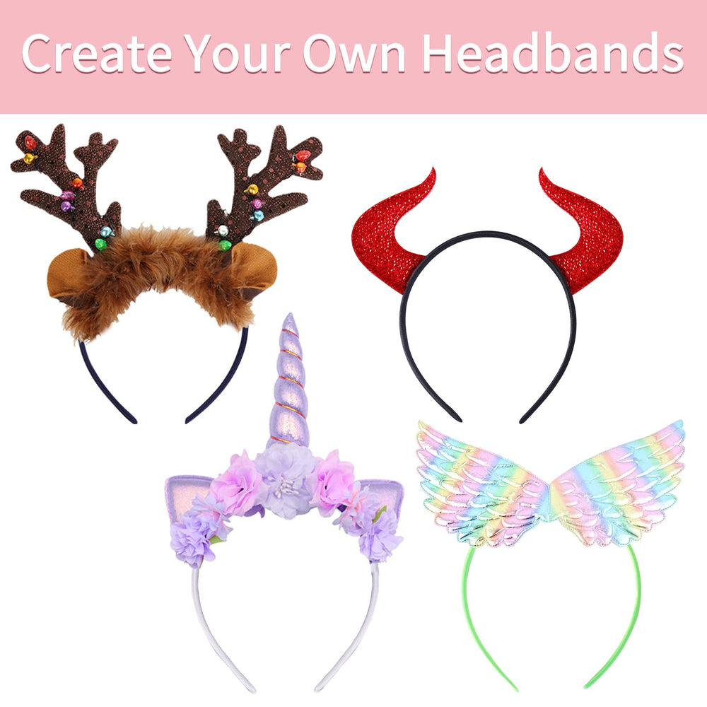 Candygirl child model wearing headband, comfortable everyday fit