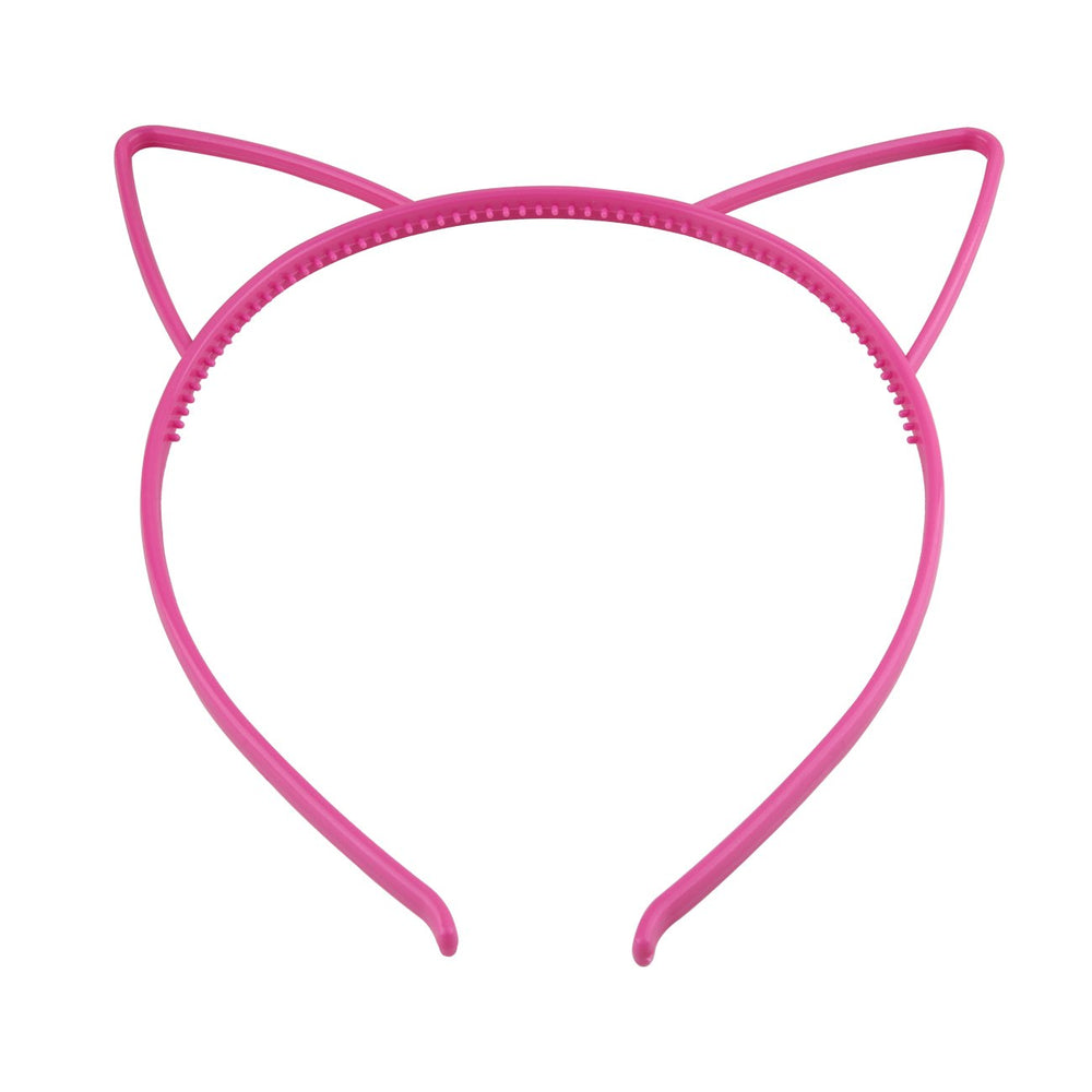 Candygirl headband worn with casual outfit showing instant colorful accent