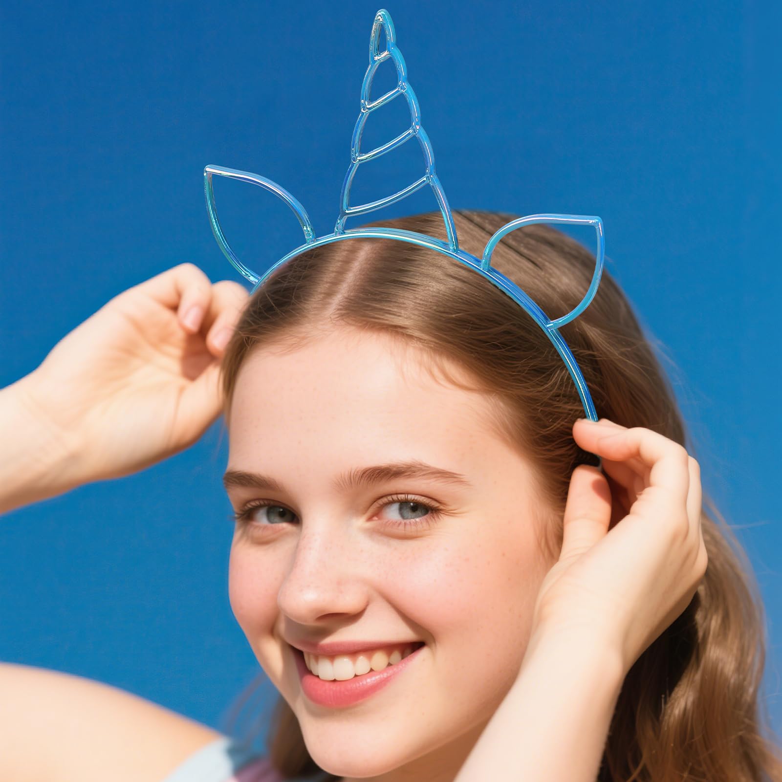 Candygirl headbands in a photo booth scene benefit: great for memorable pictures