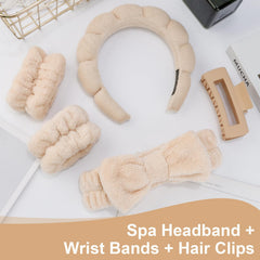 Canitor bow headband detail showing soft fleece comfort