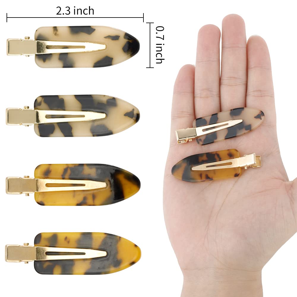 Canitor four-clip set laid flat showing two tortoise patterns and multi-use benefit