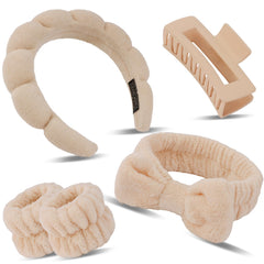 Canitor front packaging showing full spa headband set and benefits