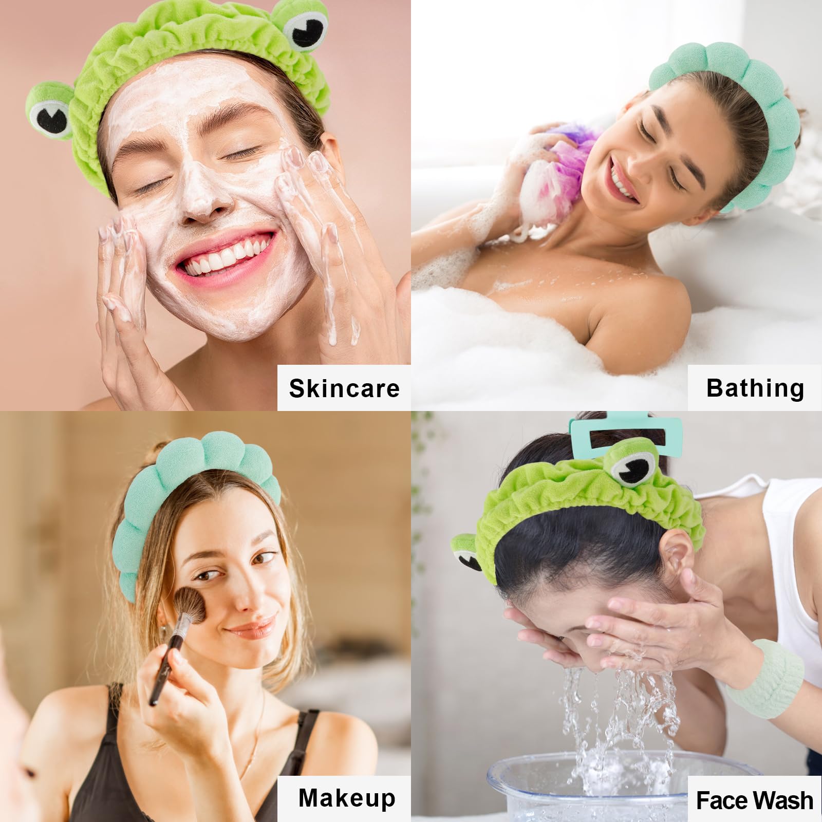 Canitor headband texture absorbency demo reveals plush fabric for moisture control