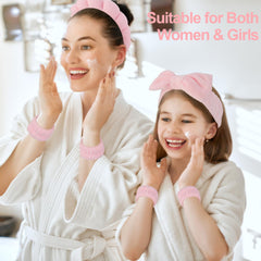Canitor in bathroom routine stage showing hair kept away for skincare efficiency