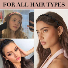 Canitor headband worn in hair showing polished everyday styling benefit