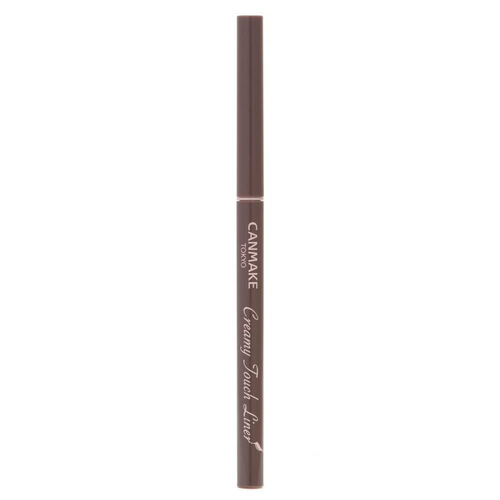 CANMAKE Cloudy Gray front packaging showing slim gel liner and shade label for precise definition