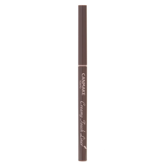 CANMAKE Cloudy Gray front packaging showing slim gel liner and shade label for precise definition