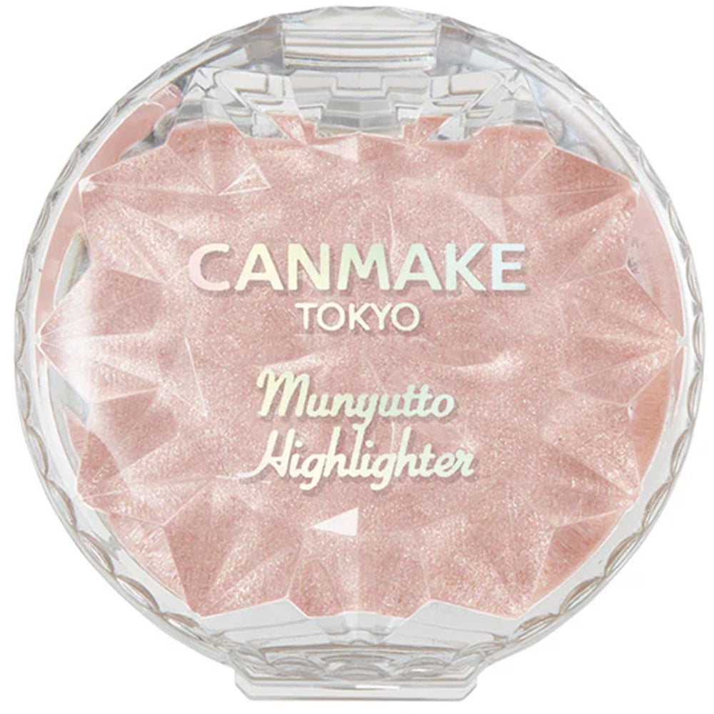 CANMAKE Munyutto front packaging showing compact and shade label for easy selection