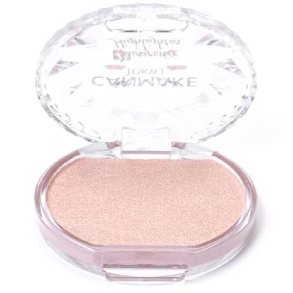 CANMAKE Munyutto texture swatch highlighting bouncy gel-cream for dewy finish