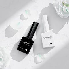 CANNI black gel close-up showing smooth coverage and creamy texture benefit