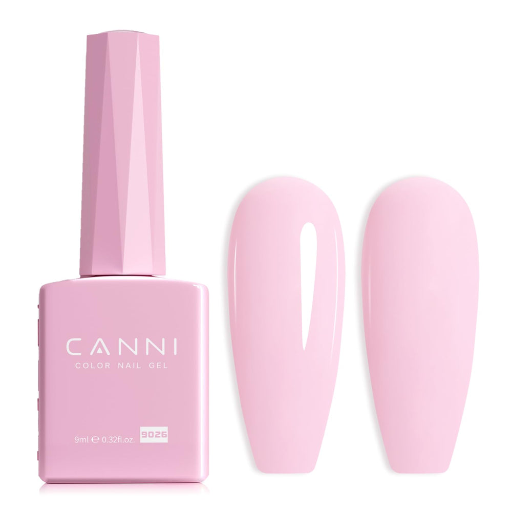 CANNI bottle front view showing pastel yellow shade and accurate color preview