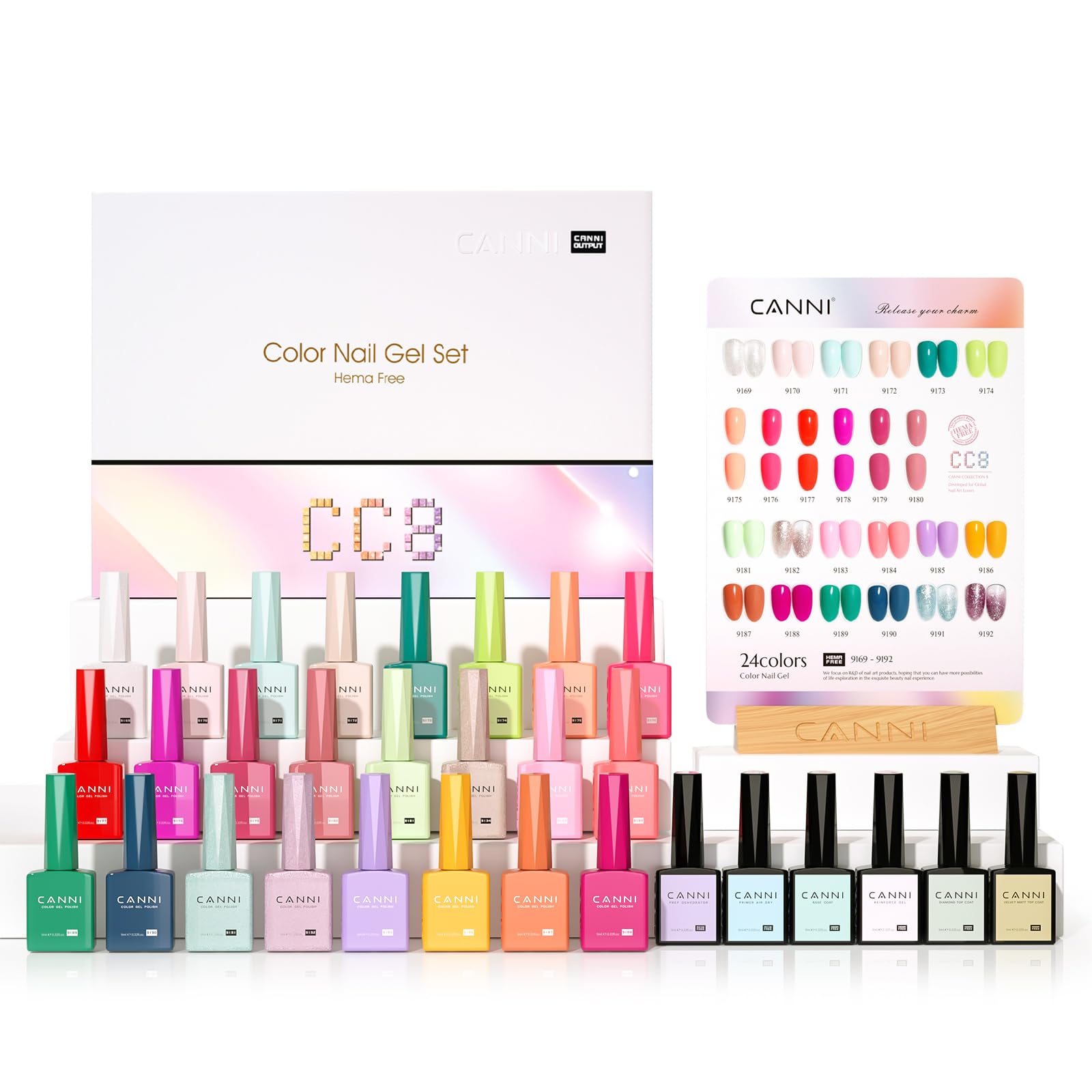 CANNI front packaging showing the 30-piece set and presentation benefit